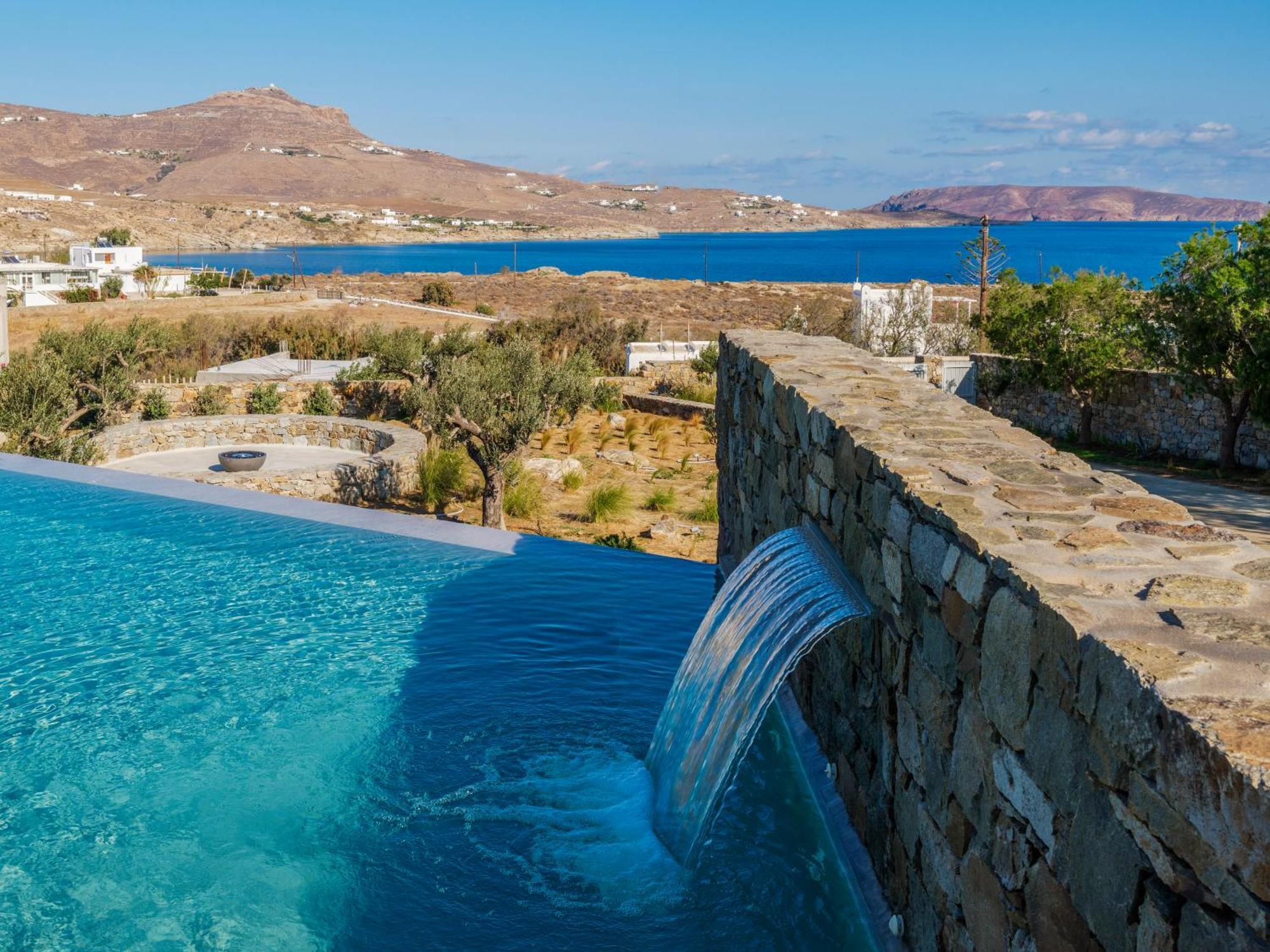 קלפטיס Blue Eye Grand Villa Mykonos מראה חיצוני תמונה