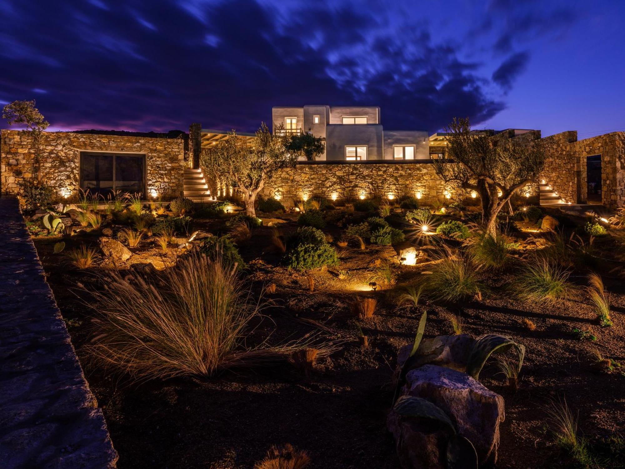 קלפטיס Blue Eye Grand Villa Mykonos מראה חיצוני תמונה