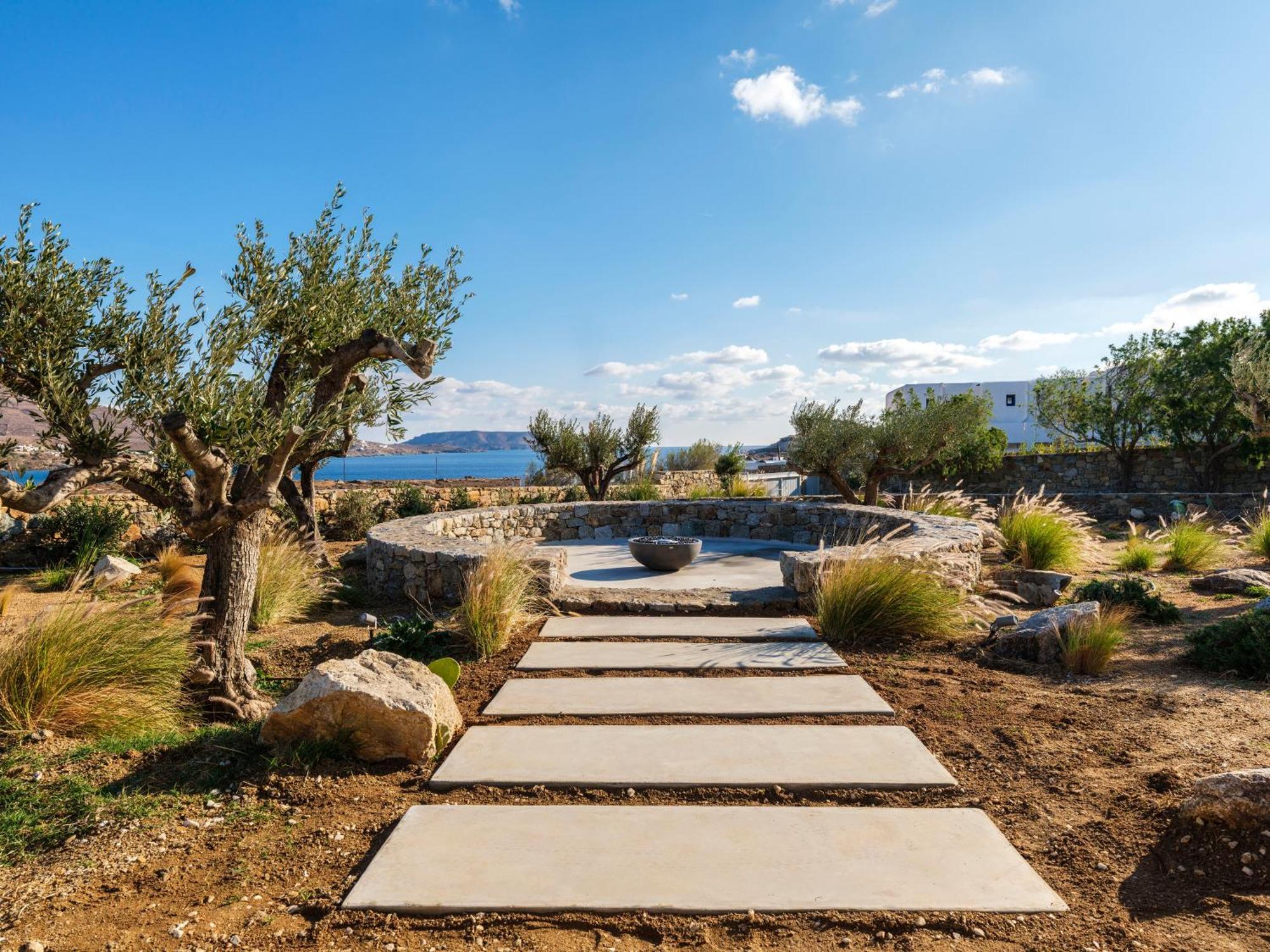 קלפטיס Blue Eye Grand Villa Mykonos מראה חיצוני תמונה