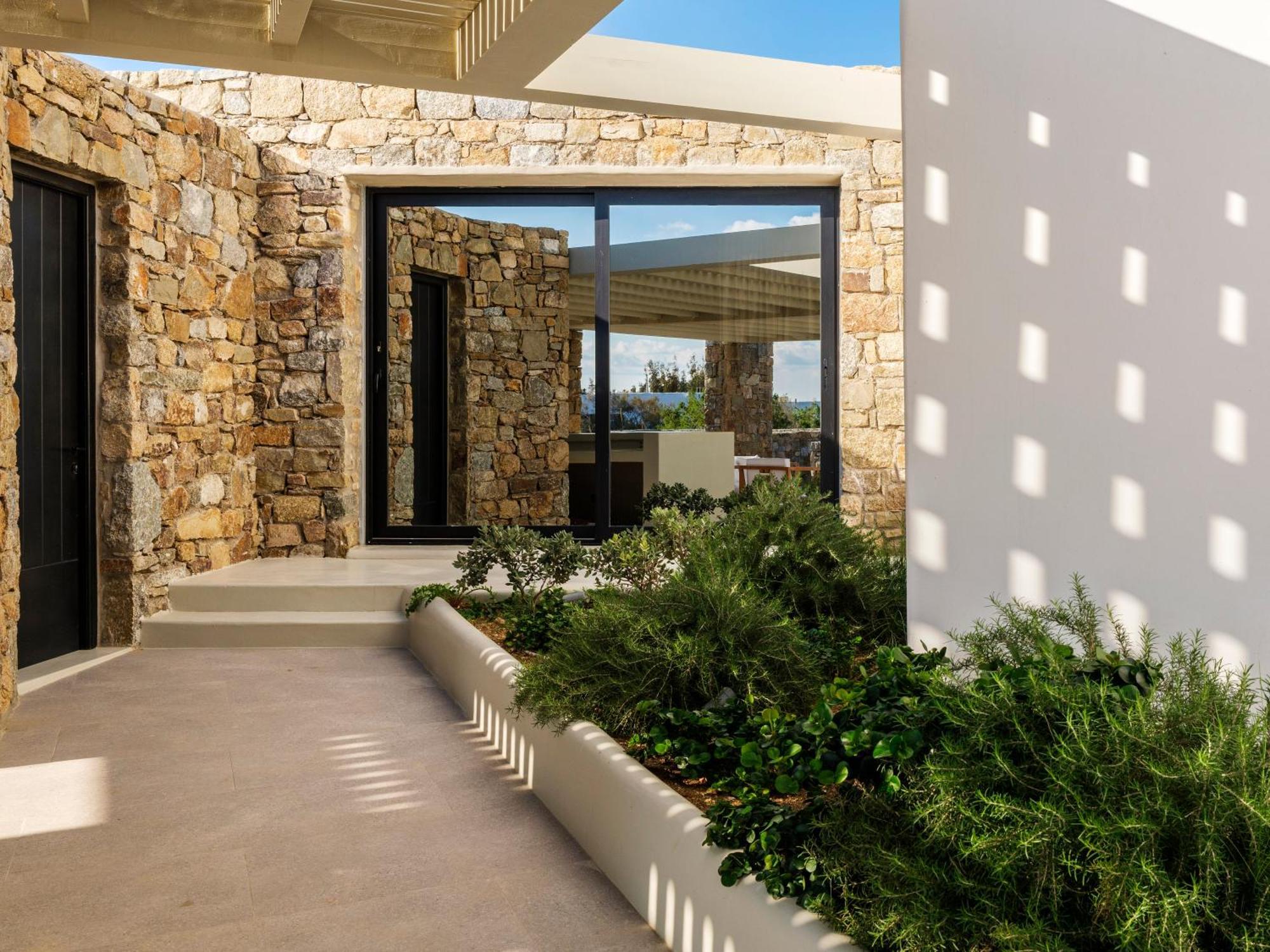 קלפטיס Blue Eye Grand Villa Mykonos מראה חיצוני תמונה