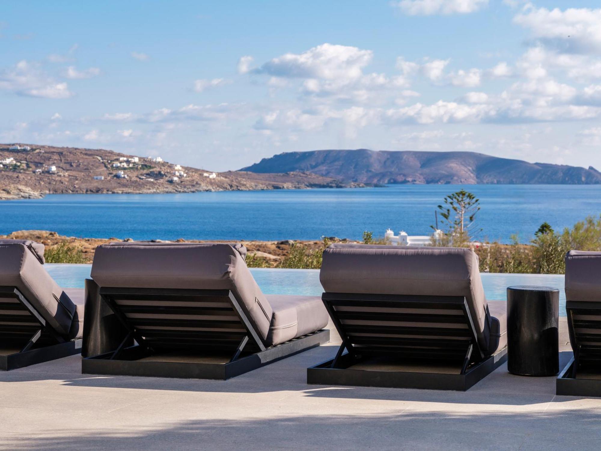 קלפטיס Blue Eye Grand Villa Mykonos מראה חיצוני תמונה