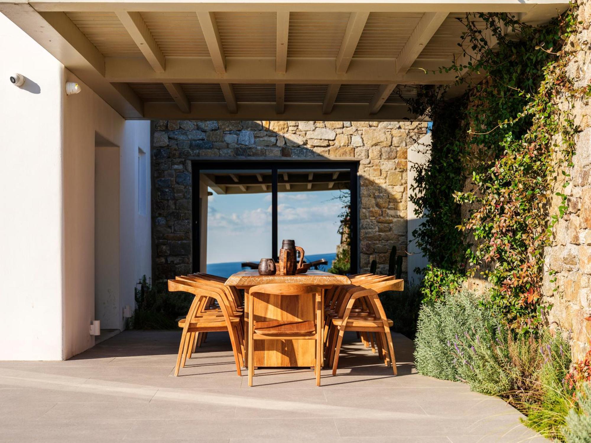 קלפטיס Blue Eye Grand Villa Mykonos מראה חיצוני תמונה
