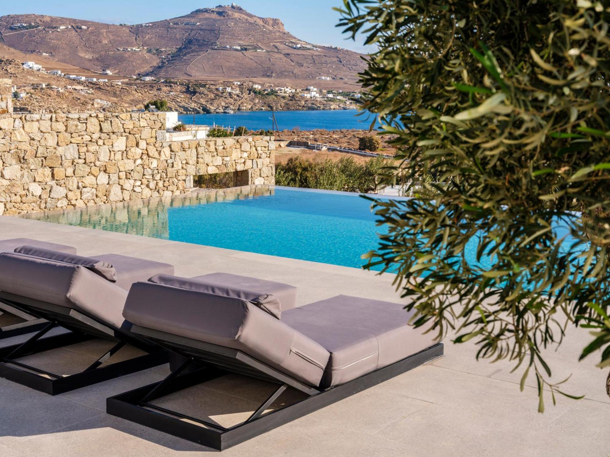 קלפטיס Blue Eye Grand Villa Mykonos מראה חיצוני תמונה