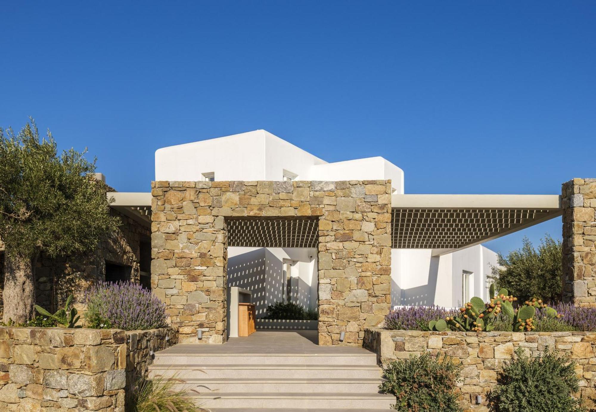 קלפטיס Blue Eye Grand Villa Mykonos מראה חיצוני תמונה